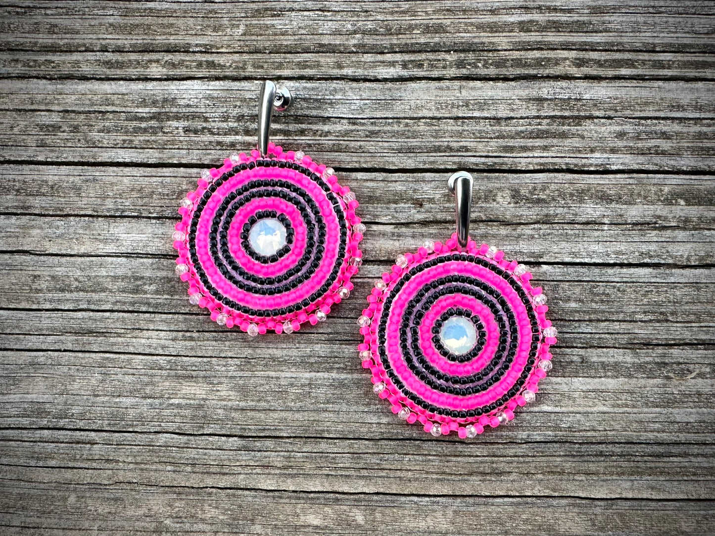 Nukwia Ishko Earrings in Pink